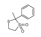 2-Methyl-2-phenyl-1,3-dithiolan-1,1-dioxid结构式