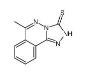 6-methyl-s-triazolo[3,4-a]phthalazine-3-thione结构式