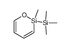 1-methyl-1-(trimethylsilyl)sila-α-pyran Structure