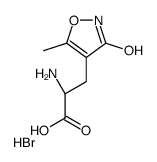 3-(3-Hydroxy-5-methyl-1,2-oxazol-4-yl)-L-alanine hydrobromide (1: 1) Structure