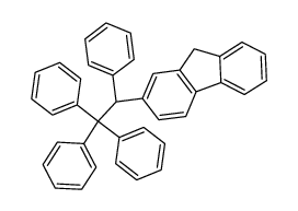 2-fluoren-2-yl-1,1,1,2-tetraphenyl-ethane Structure