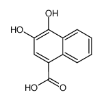 3,4-dihydroxy-[1]naphthoic acid Structure
