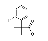 2-(2-Fluoro-phenyl)-2-Methylpropionic acid Methyl ester结构式