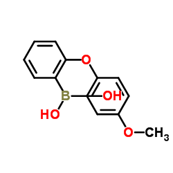 2-(4'-methoxybenzyloxy)phenylboronic acid Structure