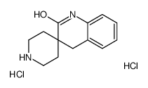 1',4'-Dihydro-2'H-spiro[piperidine-4,3'-quinolin]-2'-one dihydroc hloride Structure