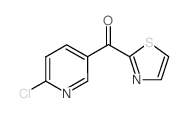 (6-CHLORO-PYRIDIN-3-YL)-THIAZOL-2-YL-METHANONE Structure