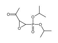 1-[3-di(propan-2-yloxy)phosphoryloxiran-2-yl]ethanone Structure