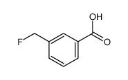 3-(fluoromethyl)benzoic acid Structure