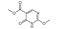Methyl 4-hydroxy-2-Methoxypyrimidine-5-carboxylate Structure