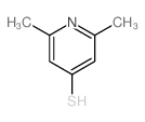 4-Pyridinethiol,2,6-dimethyl- picture