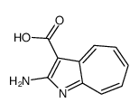 Cyclohepta[b]pyrrole-3-carboxylic acid, 2-amino- (7CI) structure