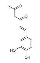 6-(3,4-dihydroxyphenyl)hex-5-ene-2,4-dione Structure