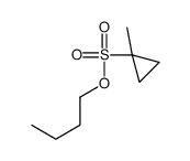 butyl 1-methylcyclopropane-1-sulfonate Structure