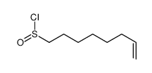 oct-7-ene-1-sulfinyl chloride结构式