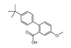 2-(4-tert-butylphenyl)-5-methoxybenzoic acid结构式