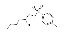 toluene-4-sulfonic acid (2-hydroxyhexyl) ester Structure