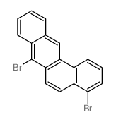 4,7-dibromobenzo[a]anthracene Structure