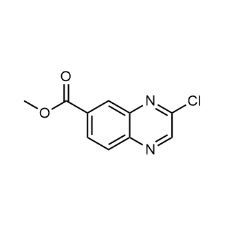Methyl3-chloroquinoxaline-6-carboxylate Structure