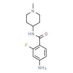 4-Amino-2-fluoro-N-(1-methylpiperidin-4-yl)benzamide picture