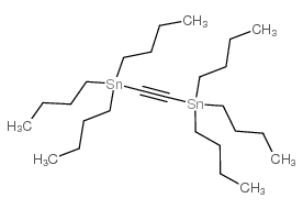 bis(tri-n-butylstannyl)acetylene structure