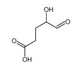 4-hydroxy-5-oxopentanoic acid Structure