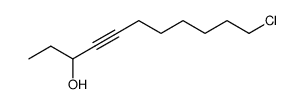 11-chloro-undec-4-yn-3-ol结构式