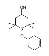1-(cyclohex-3-enyloxy)-2,2,6,6-tetramethylpiperidin-4-ol结构式