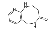 2,3,5,6-tetrahydropyrido[2,3-b][1,5]diazocin-4(1H)-one结构式