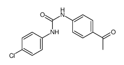 1-(4-acetylphenyl)-3-(4-chlorophenyl)urea structure