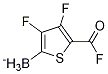 trifluoro(5-forMyl-thiophen-2-yl)-Borate结构式