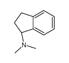 (1S)-N,N-dimethyl-2,3-dihydro-1H-inden-1-amine结构式