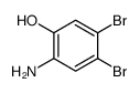 2-Amino-4,5-dibromophenol structure