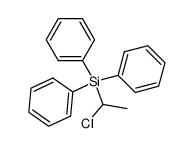 (1-chloro-ethyl)-triphenyl-silane Structure