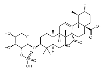 zygophyloside O结构式