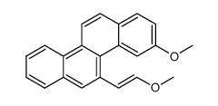 3-methoxy-5-(2-methoxyvinyl)chrysene结构式