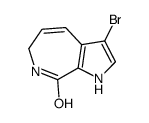 3-Bromo-6,7-dihydropyrrolo[2,3-c]azepin-8(1H)-one Structure