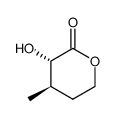 (2S,3R)-2-hydroxy-3-methylvalerolactone Structure