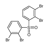 1,2-dibromo-3-(2,3-dibromophenyl)sulfonylbenzene结构式