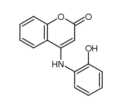 4-(2-hydroxyphenylamino)coumarin结构式