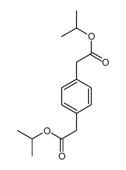propan-2-yl 2-[4-(2-oxo-2-propan-2-yloxyethyl)phenyl]acetate结构式
