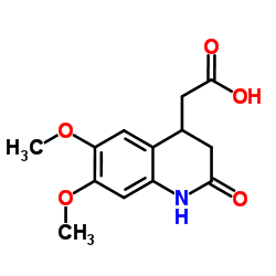 (6,7-Dimethoxy-2-oxo-1,2,3,4-tetrahydro-4-quinolinyl)acetic acid图片