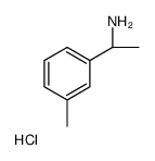 (R)-1-M-TOLYLETHANAMINE-HCl structure