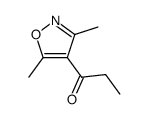 1-Propanone,1-(3,5-dimethyl-4-isoxazolyl)-(9CI) Structure