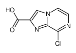 8-chloroimidazo[1,2-a]pyrazine-2-carboxylic acid Structure