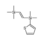 dimethyl-thiophen-2-yl-(2-trimethylsilylethenyl)silane Structure