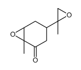 6-methyl-3-(2-methyloxiran-2-yl)-7-oxabicyclo[4.1.0]heptan-5-one结构式