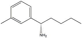 (1S)-1-(3-METHYLPHENYL)PENTYLAMINE Structure