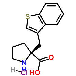 (S)-ALPHA-(3-BENZOTHIOPHENYLMETHYL)-PROLINE-HCL picture