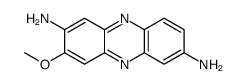 3-methoxyphenazine-2,7-diamine structure