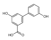 3-hydroxy-5-(3-hydroxyphenyl)benzoic acid结构式